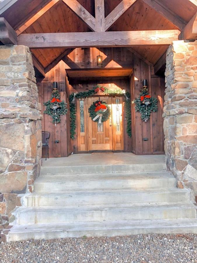 Stone Mountain Lodge 5000Sqft 6 Bed Game Room Pool Table Hot Tub Broken Bow Exterior foto